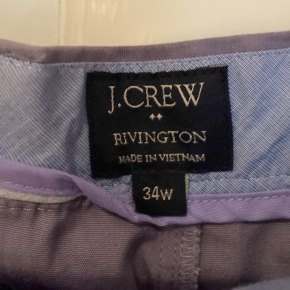 J Crew - flat front Rivington Shorts - 34w inseam 9in - Picture 2 of 3